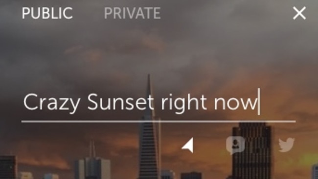 Live streaming ... The Periscope app lets users stream video directly from a smartphone.
