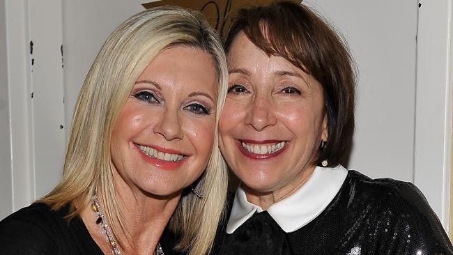 Olivia Newton-John and Didi Conn remained friends after filming Grease in 1978. Picture: David Becker/WireImage