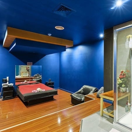The Springvale property has six outfitted rooms and three with spas. Picture: supplied.