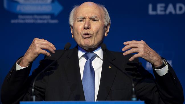 John Howard is our worst ever prime minister, according to Phillip Adams. Picture: Monique Harmer