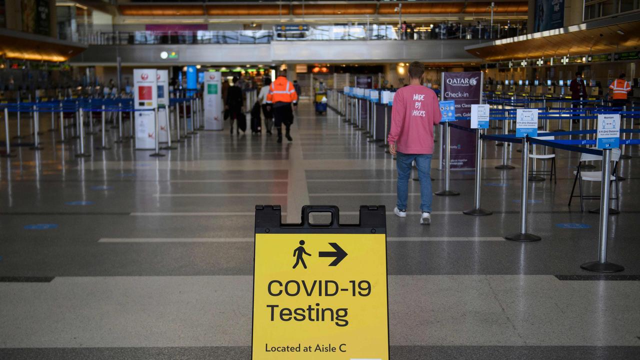 The aviation industry has been decimated by the COVID-19 pandemic. Patrick T. Fallon/AFP