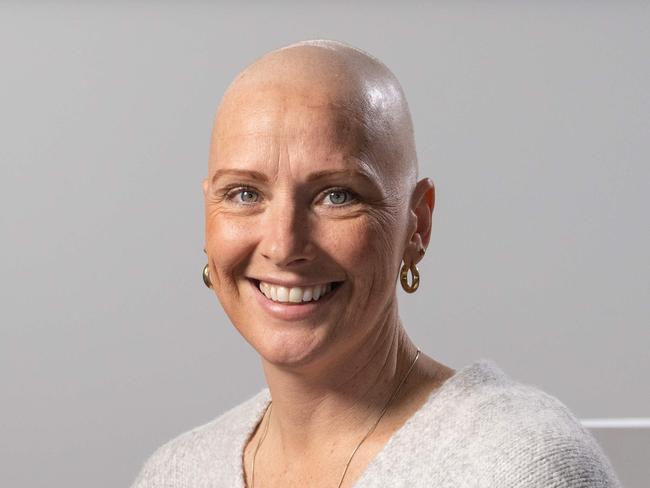 17-06-2024 Nicole Riddell, 41, was diagnosed this year with breast cancer  Nicole is one of our ambassadors.for the Pink Lady Match June 22 at the MCG Picture: Brad Fleet