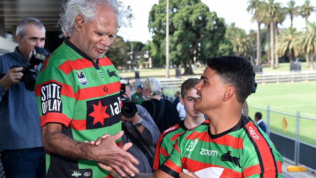 Mitchell is vocal advocate for the indigenous community. Photo: AAP Image/Bianca De Marchi