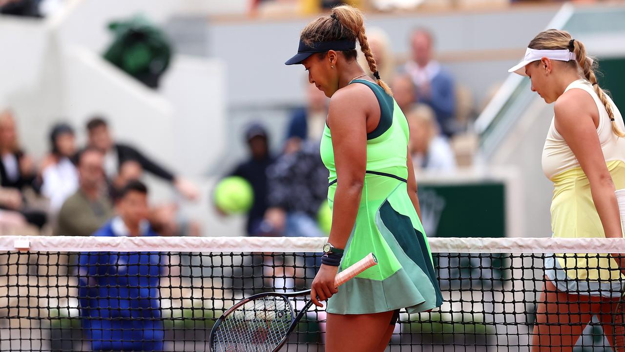 Naomi Osaka perd au premier tour face à Amanda Anisimova à Roland-Garros, résultats, scores