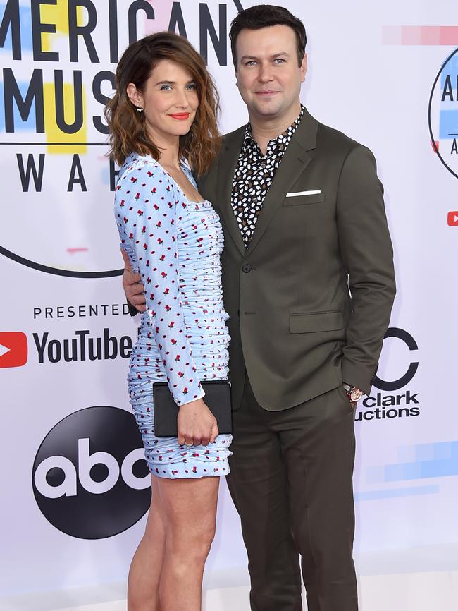 Cobie Smulder and Taran Killam. Picture: AP