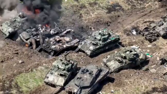 Ukraine Counteroffensive: Russia Says Western Armoured Vehicles Damaged