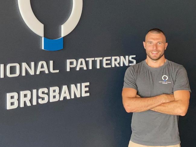 Physiotherapist Louis Ellery at his Functional Patterns studio in Seven Hills.