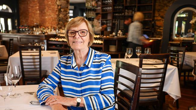 Maria Favaro has been running Chianti, one of Adelaide’s top Italian restaurants and business meeting places, with her family for more than 30 years. Photo: Russell Millard