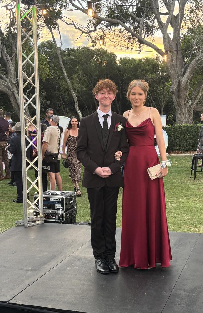 Students from Hervey Bay State High School have celebrated their formal.