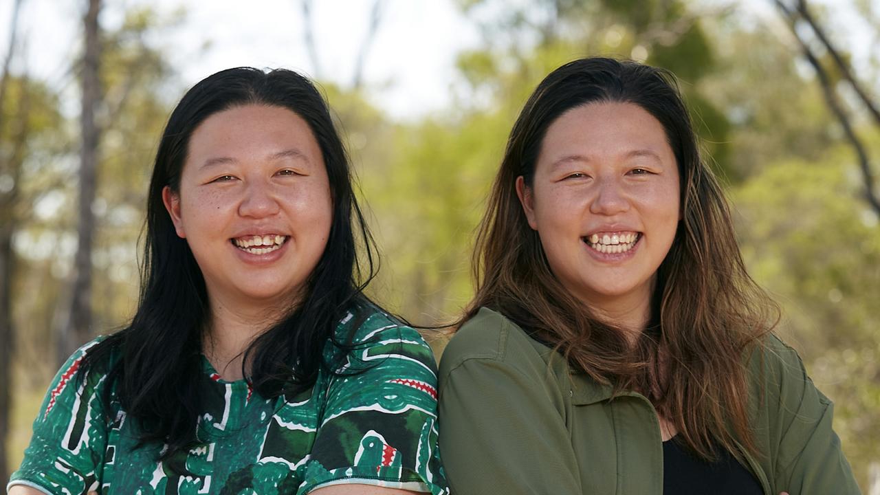 Mel Chiang &amp; Michelle Chiang – Identical Twins. Supplied by Network Ten