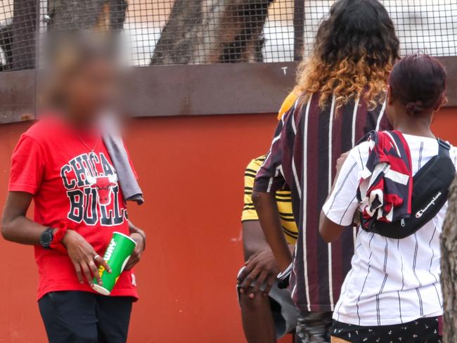 Alice Springs youth on Saturday. Picture: JPL/Media Mode/news.com.au