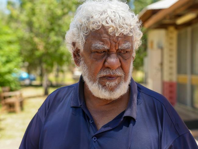 Arrernte elder and Co-Founder of Children's Ground, William Tilmouth. Picture: Damon Van Der Schuit