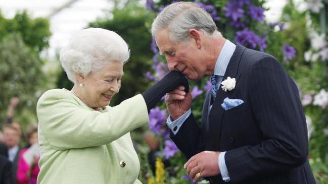 Charles, with the Queen in 2009, is now king but the formal proclamation is scheduled for tomorrow. Picture: Sang Tan/Getty Images/The Times