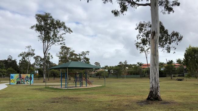 Playgrounds and basketball court at Abbott Park. Picture: Amanda Robbemond