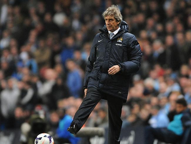 Manchester City manager Manuel Pellegrini is sure his players face a ‘very tough game’ against Everton. Picture: Rui Vieira