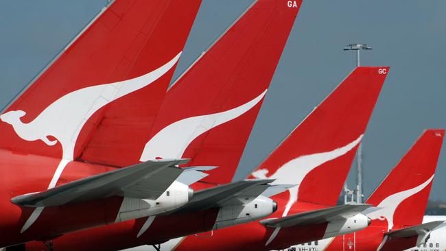 In the year to June 30, Qantas splashed out $230m on ‘customer initiatives’. Picture: AAP