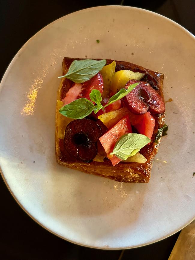 A summer tart that makes the most of seasonal produce. Photo: Elizabeth Meryment