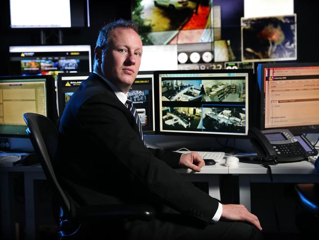 Daniel Lewkovitz is the CEO of expert security firm Calamity Monitoring. Picture: Richard Dobson