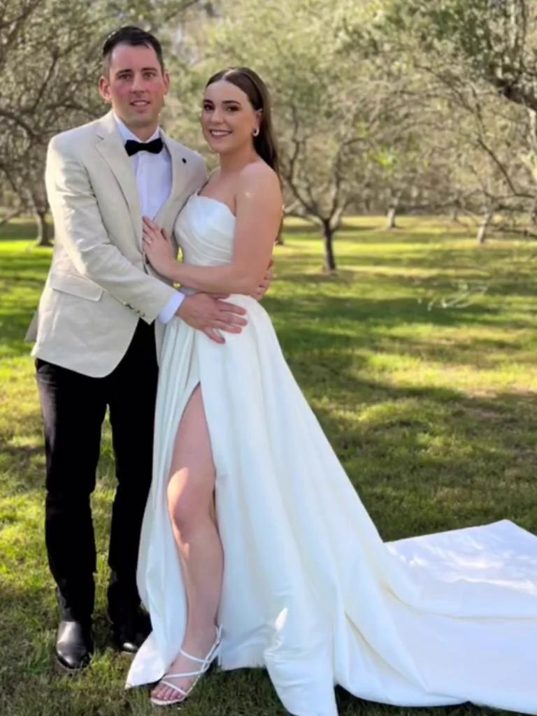 The bus was transporting guests from the couple’s wedding back to accommodation at the time of the horror crash.