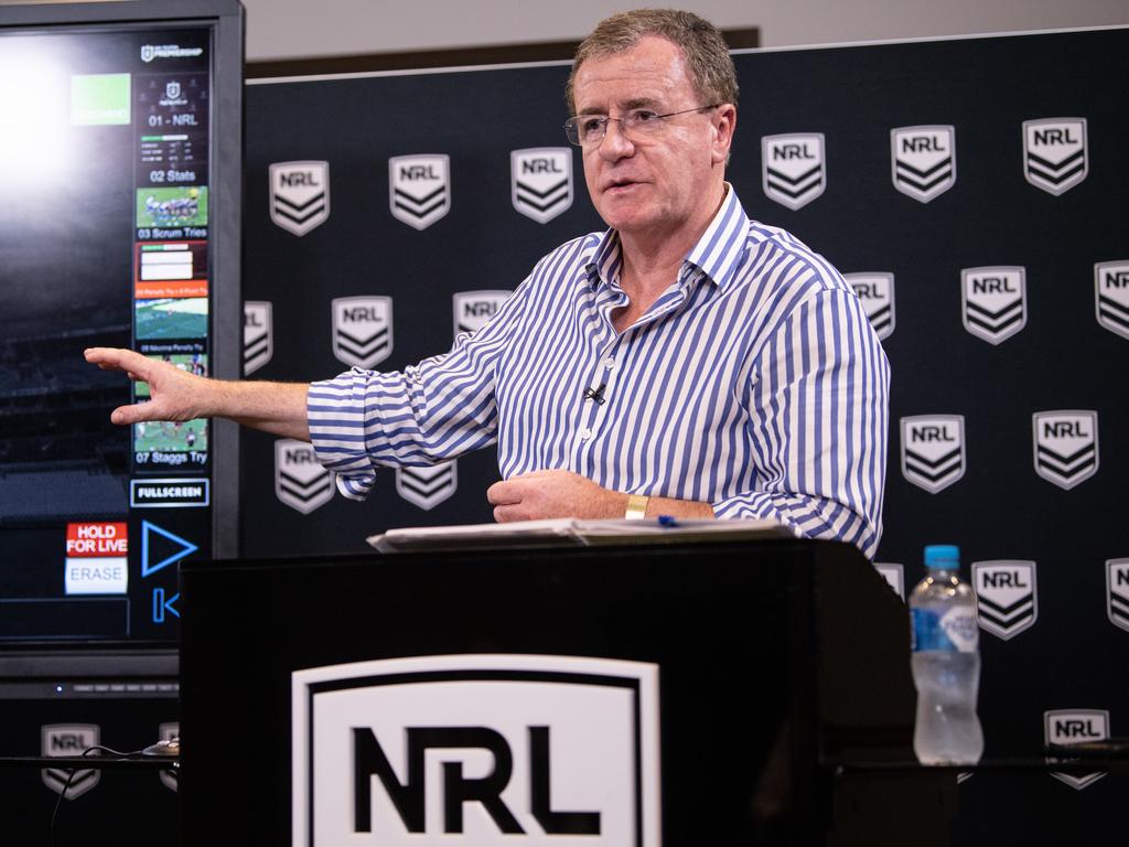 NRL Head of Football Graham Annesley. Picture: AAP/James Gourley