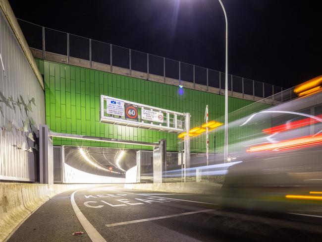 NorthConnex Tunnel is half-owned by Transurban and links the M1 Pacific Motorway at Wahroonga to the Hills M2 Motorway at West Pennant Hills in Sydney's north. Picture: Simon Anders