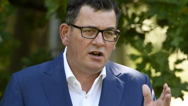 Victorian Premier Daniel Andrews said more rapid antigen tests would ease pressure on the system. Picture: NCA NewsWire / Andrew Henshaw