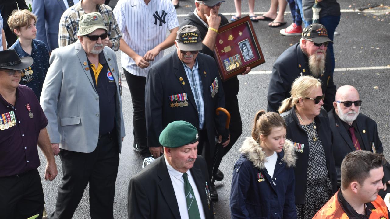 Scenes from the Bundaberg Civic Service.
