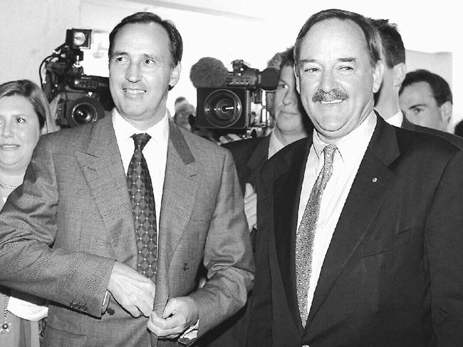 Ian Kiernan with former prime minister Paul Keating.