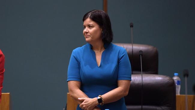 Chief Minister Natasha Fyles is set to bring new alcohol laws to parliament on urgency. Picture: (A)manda Parkinson