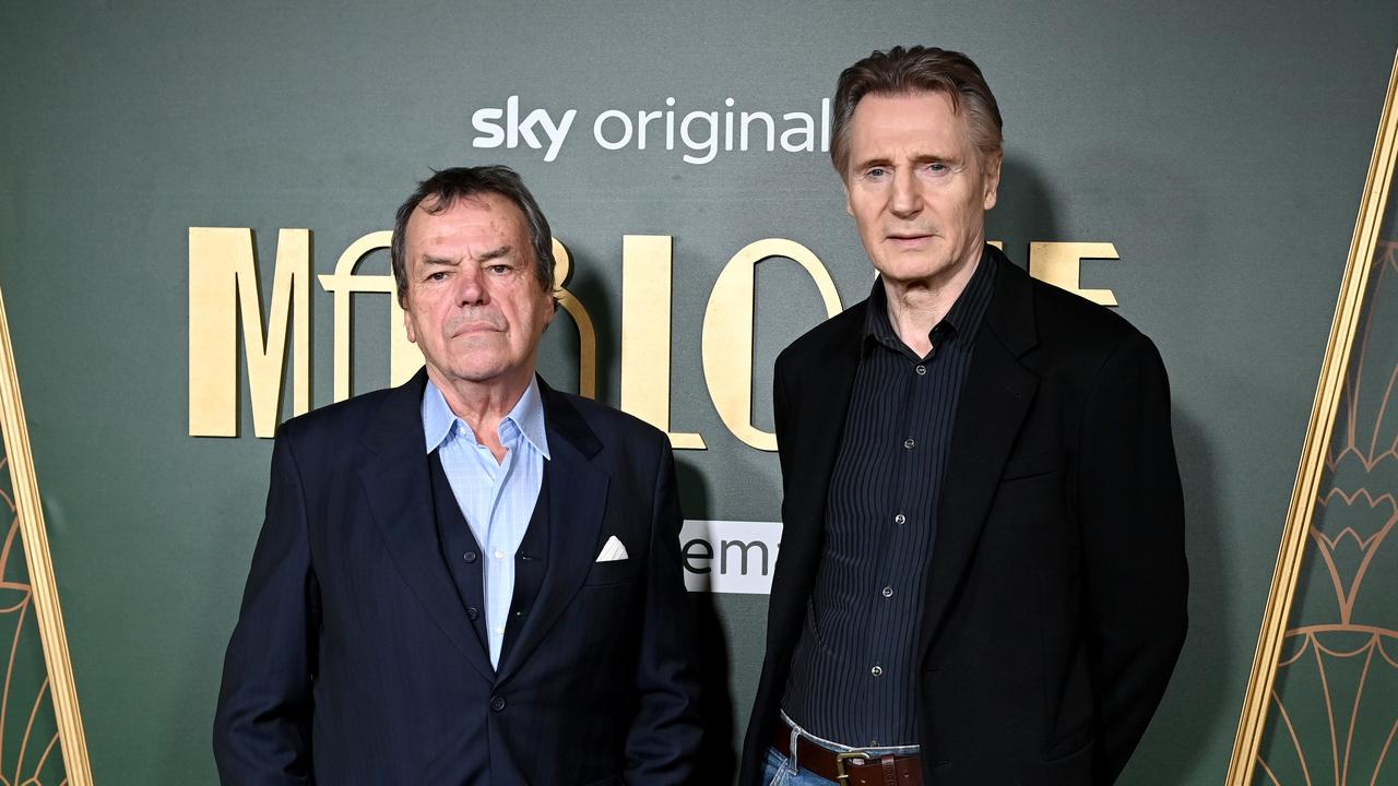 Liam Neeson with director Neil Jordan. Picture: Kate Green/Getty Images