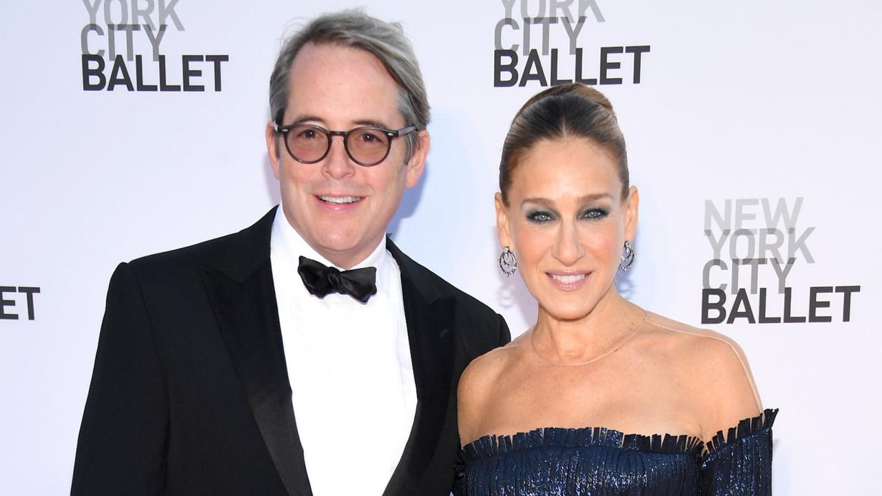 Matthew Broderick and Sarah Jessica Parker at the New York City Ballet's 2017 Fall Fashion Gala in New York City. Picture: Dimitrios Kambouris/Getty Images