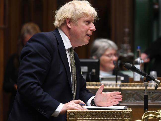 Britain's PM Boris Johnson. Picture: AFP