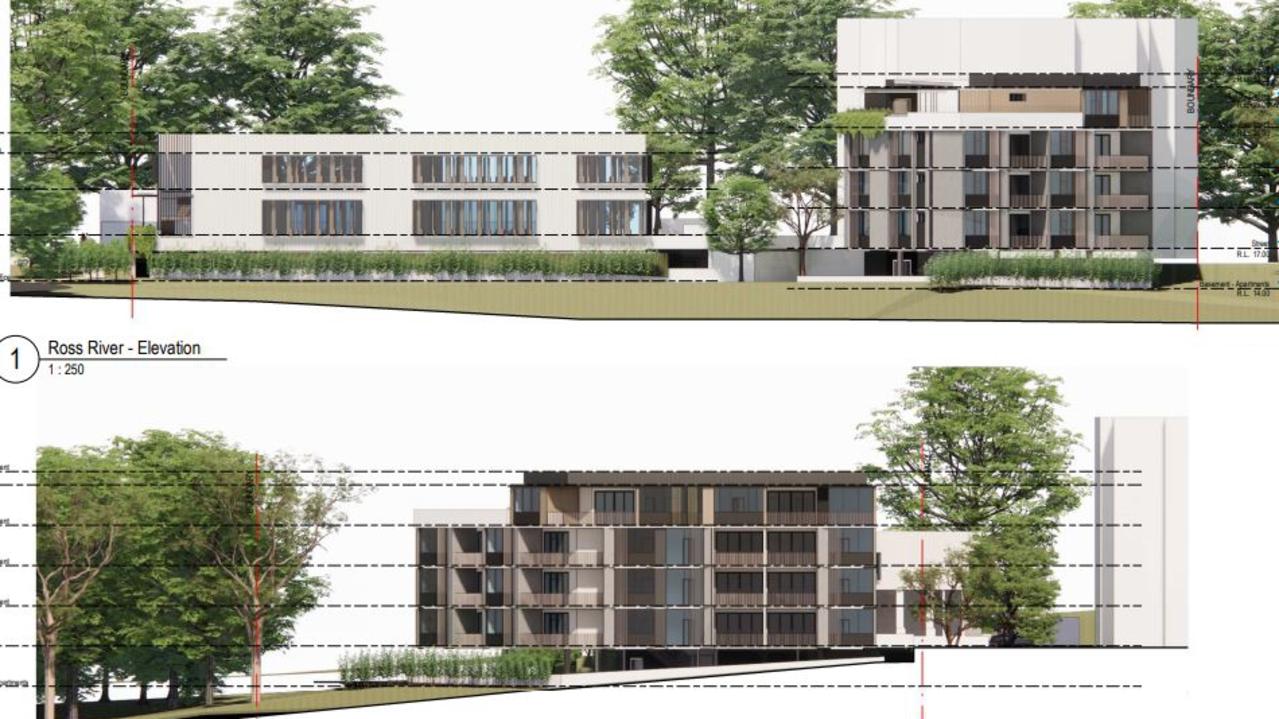 The design of the buildings according to the application.