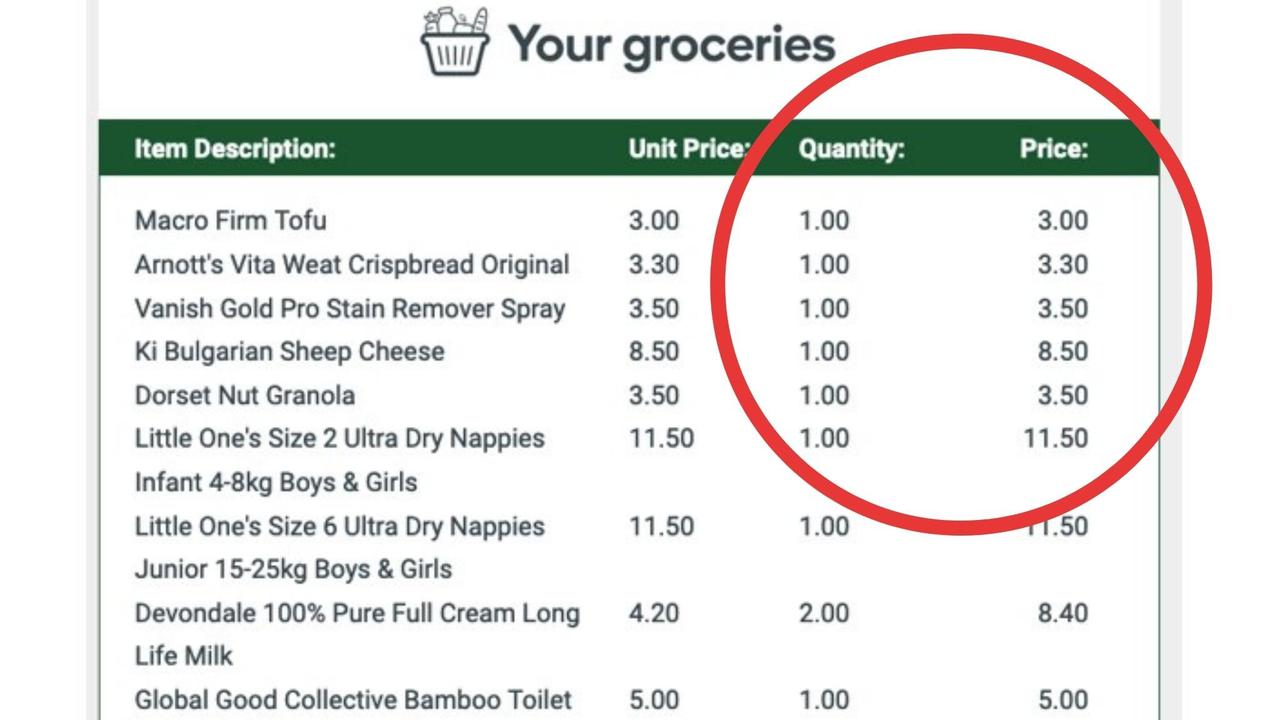 L’enquête sur les reçus de Woolworths révèle une véritable inflation des factures d’épicerie