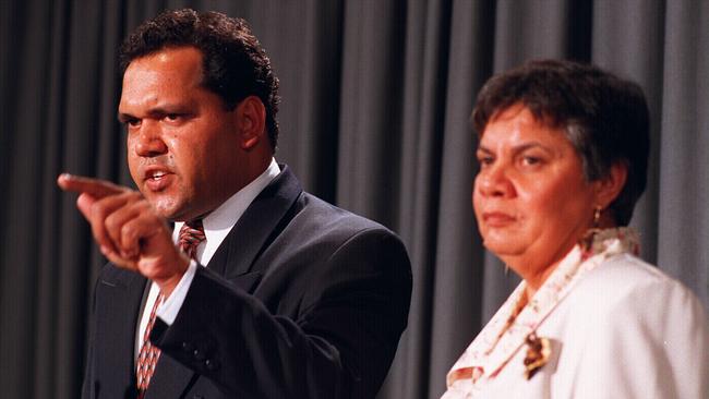 Pearson at the national press club with health campaigner Barbara Flick Nicol.