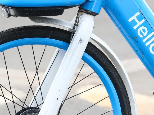 SYDNEY, AUSTRALIA : Newswire Photos- JULY 16 2024: A general stock photo of ebikes in the Rocks Sydney. Picture: Newswire /Gaye Gerard