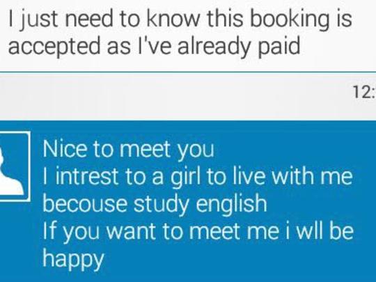 Creepy Airbnb host reveals ulterior motive