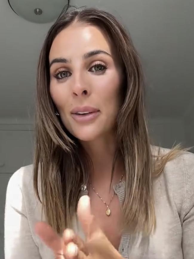 Then she was approached by a new hair growth product that wasn’t even on the market yet. Picture: TikTok/IndyClinton