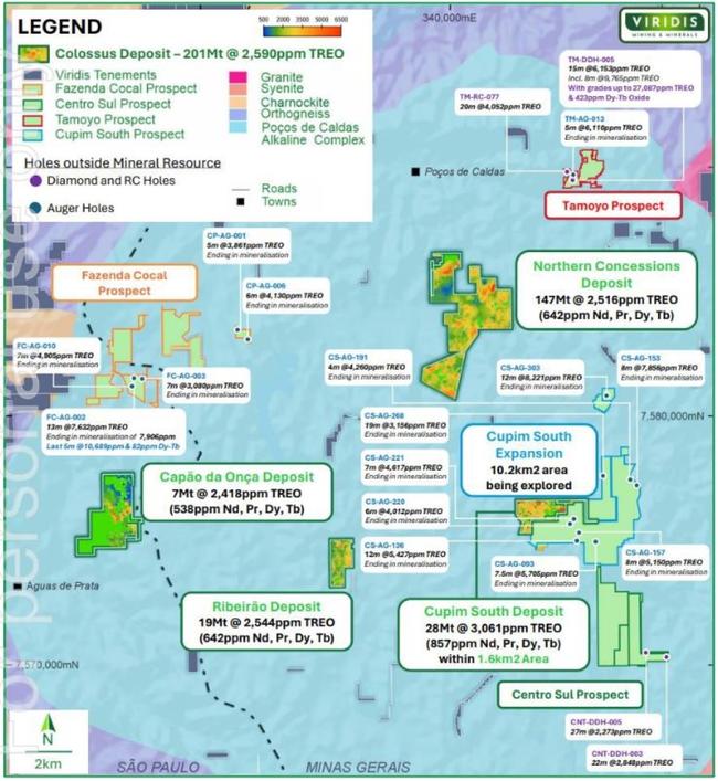 The colossus IAC REE deposit. Pic: VMM