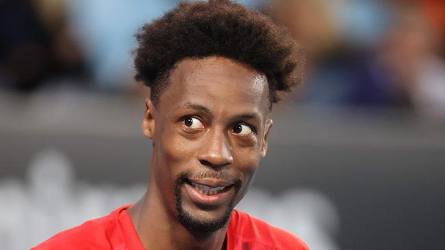 Gael Monfils is playing through the pain