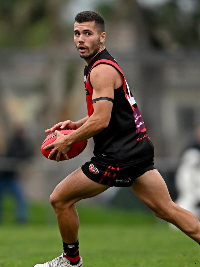 All eyes were back on local footy. Picture: Andy Brownbill