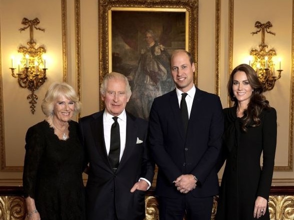 Queen Consort Camilla, King Charles III, William, Prince of Wales, Kate, Princess of Wales. Picture: Supplied