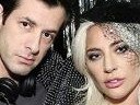 Lady Gaga and Mark Ronson at Grammys party