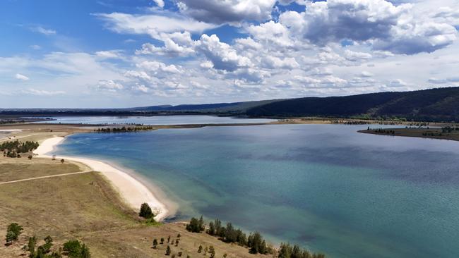 Penrith Beach will open to the public on Saturday December 7. Picture: Jonathan Ng