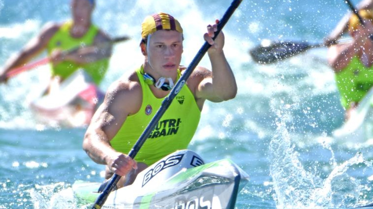 Jackson Borg in action at the Nutri-Grain ironman trials. Pic: Harvpix