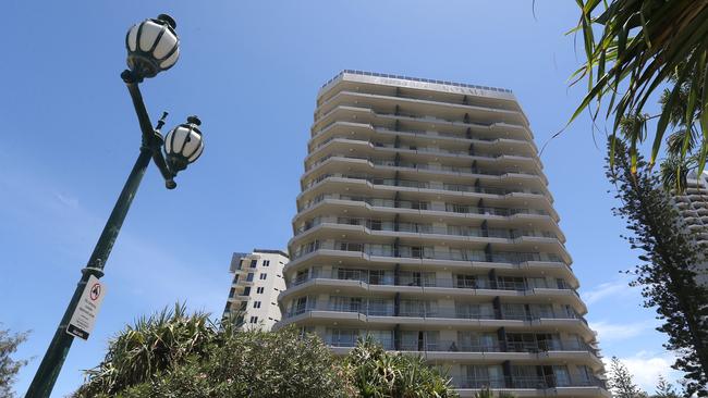 Surfers Royale building on 7 Northcliffe Terrace, Surfers Paradise, Gold Coast.