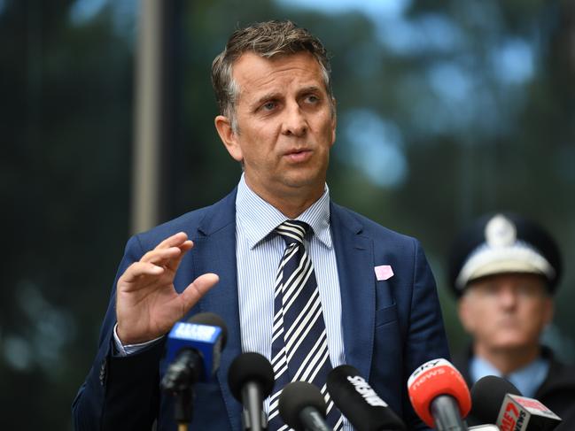 Andrew Constance has been stripped of his role as Leader of the House. Picture: Dean Lewins/AAP