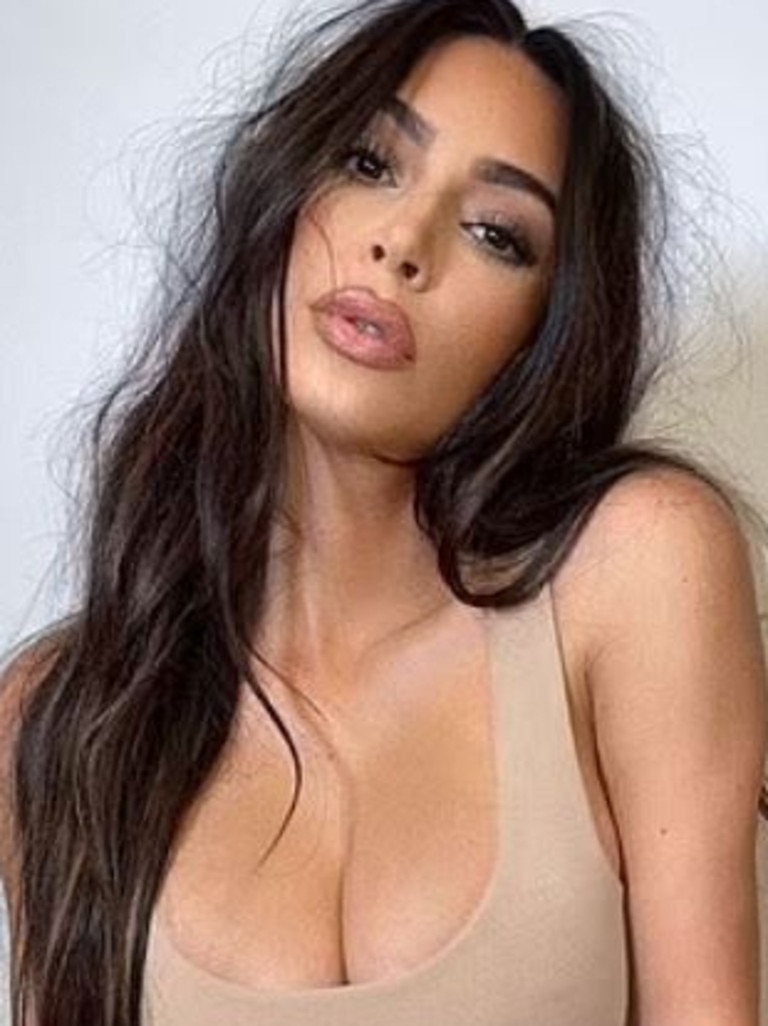 Kim Kardashian in a campaign for SKIMS. Picture: Supplied