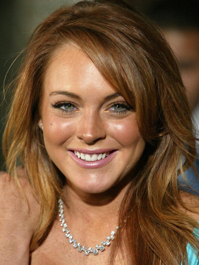 A teenage Lindsay circa 2004. Picture: AP