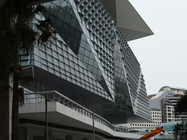 Construction continues at the Darling Harbor Exhibition Centre / Picture: Rohan Kelly